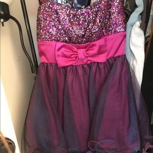 Strapless dress
